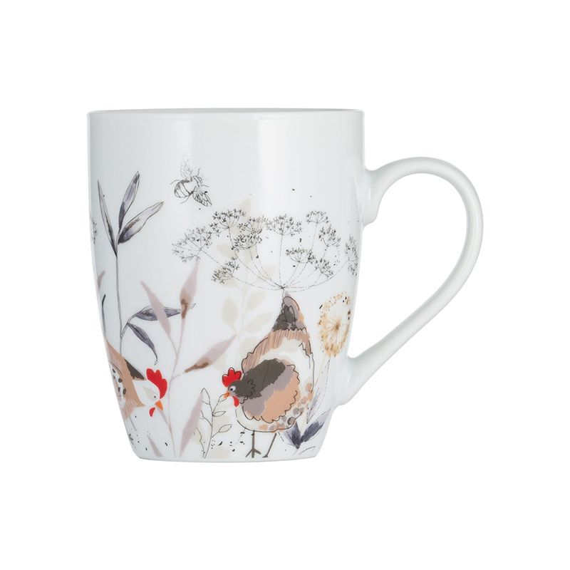 P&K Country Hens Mug 380ml