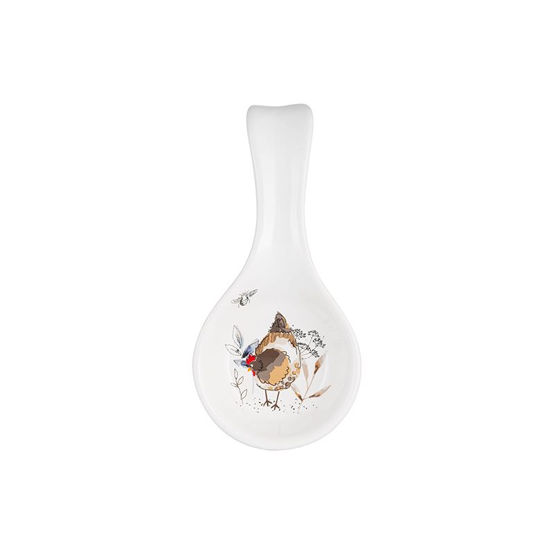P&K Country Hens Spoon Rest