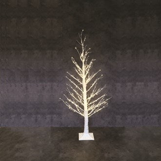 LED White Lights Birch Tree 5ft 560L