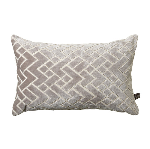 Scatter Box Fracture 35x50cm Cushion, Grey