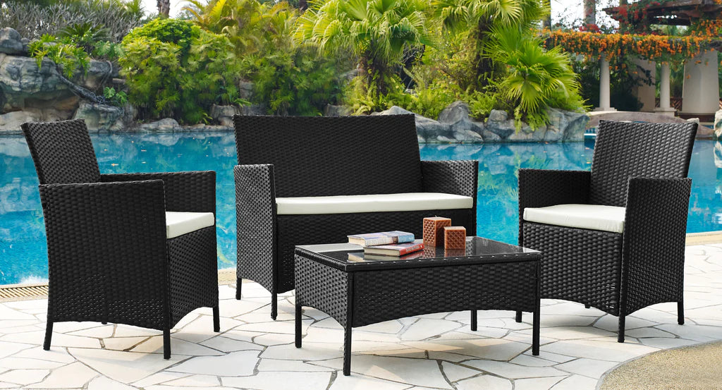 4 Piece Lounger Set