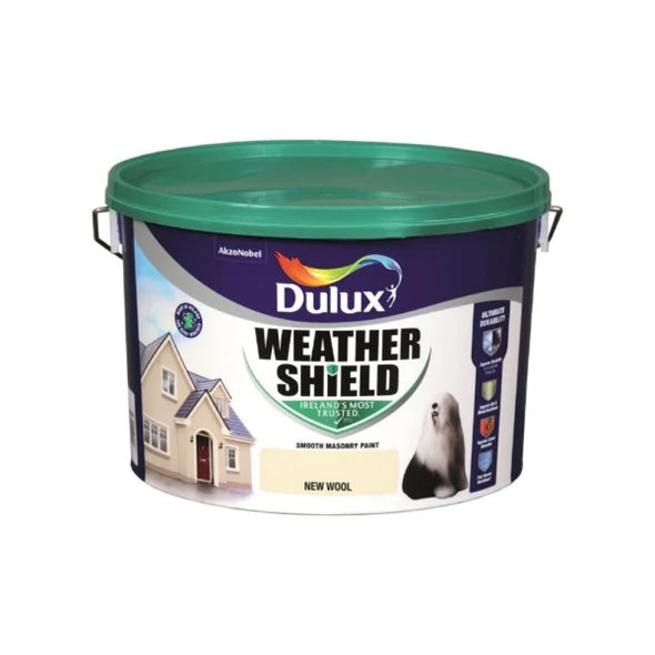 Dulux Weathershield - New Wool - 10LTR