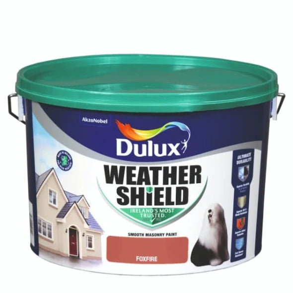 Dulux Weathershield - Foxfire - 10Ltr