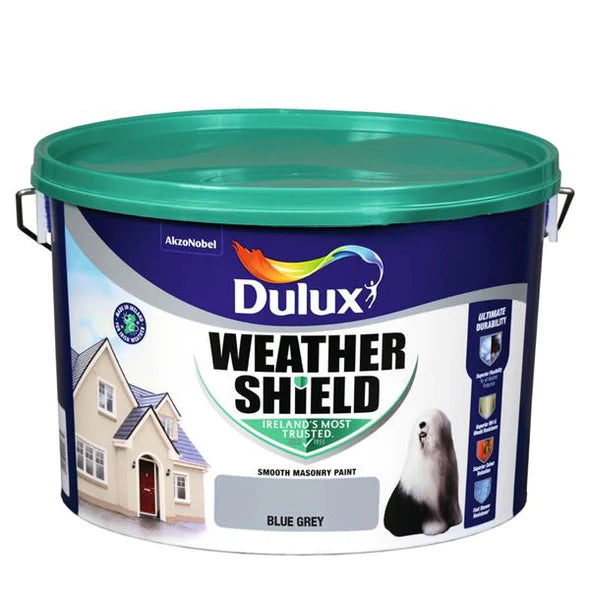 Dulux Weathershield- Blue Grey- 10Ltr