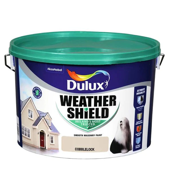 Dulux Weathershield - Cobblelock- 10Ltr