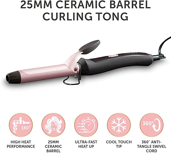 25mm Hair Curler - CARMEN NOIR