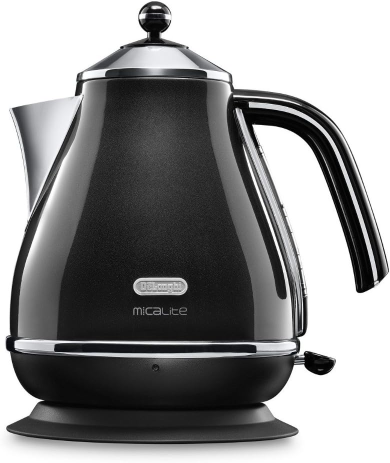 DeLonghi 1.7L Icona Micalite Kettle | KBOM3001.BK| Black