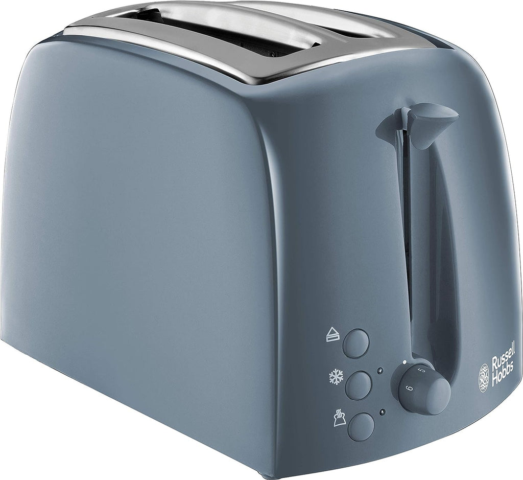 RH Texture - 2 Slice Wide Toaster Grey