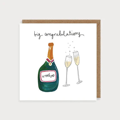 Big Congratulations Greetings Card