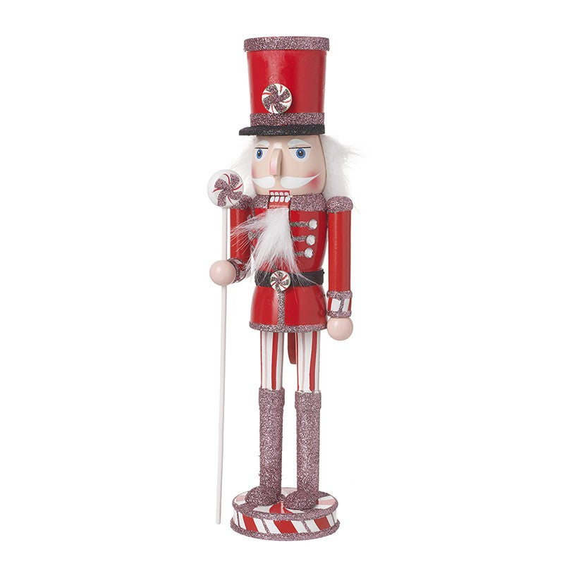 RED NUTCRACKER SOLDIER (11x12x37.5cm)
