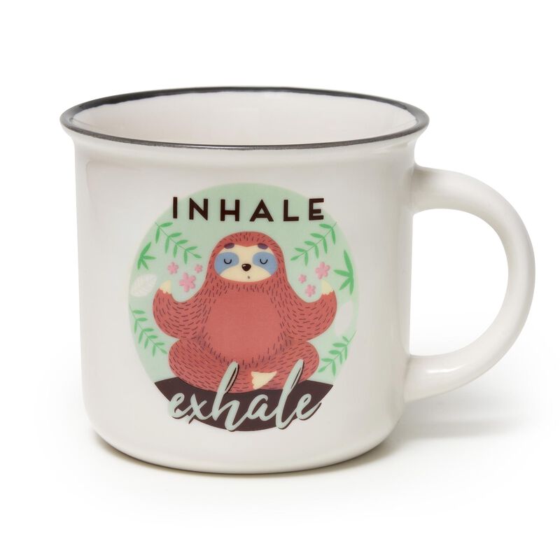 Cup-puccino Sloth New Bone China Porcelain Mug - LEGAMI