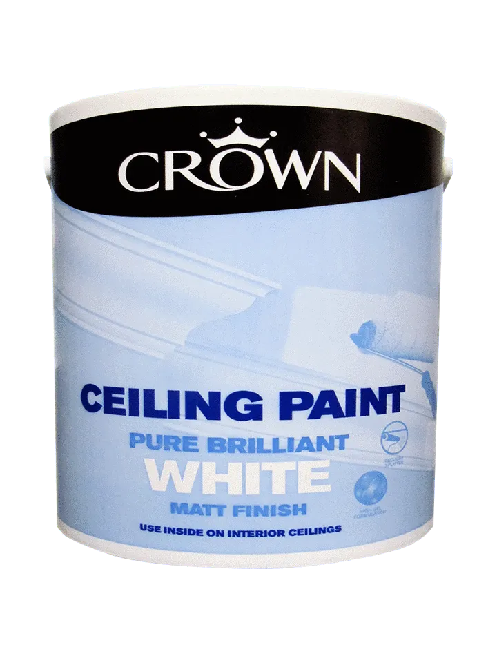 Crown Ceiling Paint - 2.5L