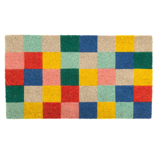 Doormat Summer Squares Multicolor- FISURA