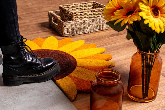 Sunflower-Shaped Doormat - FISURA