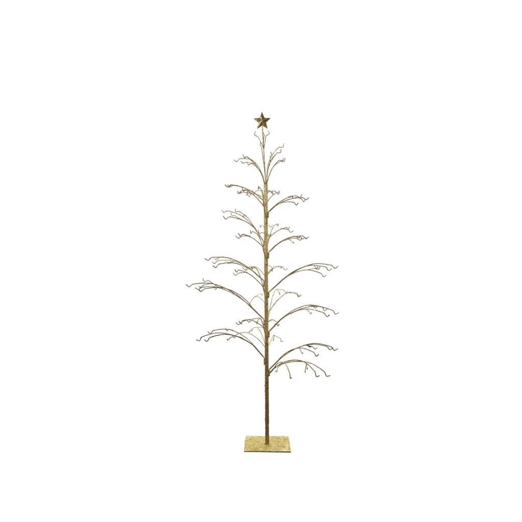 Large Gold Glitter Metal Tree ( H150cm)