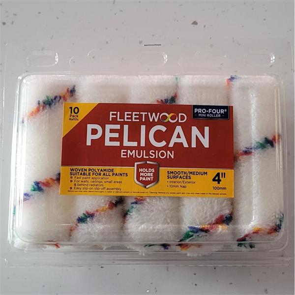 Fleetwood Pelican Emulsion 4`` - 10PK