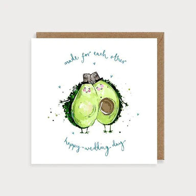 Avocado Wedding Men Card