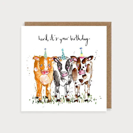 Birthday Herd Card