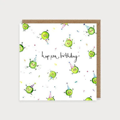 Hap-pea Birthday Card