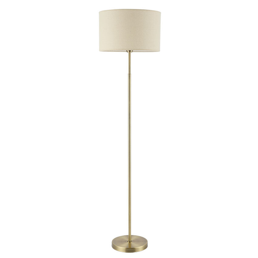Ashley Floor Lamp Antique Brass