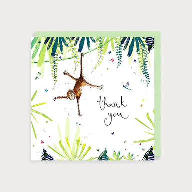 Thank You Monkey Card
