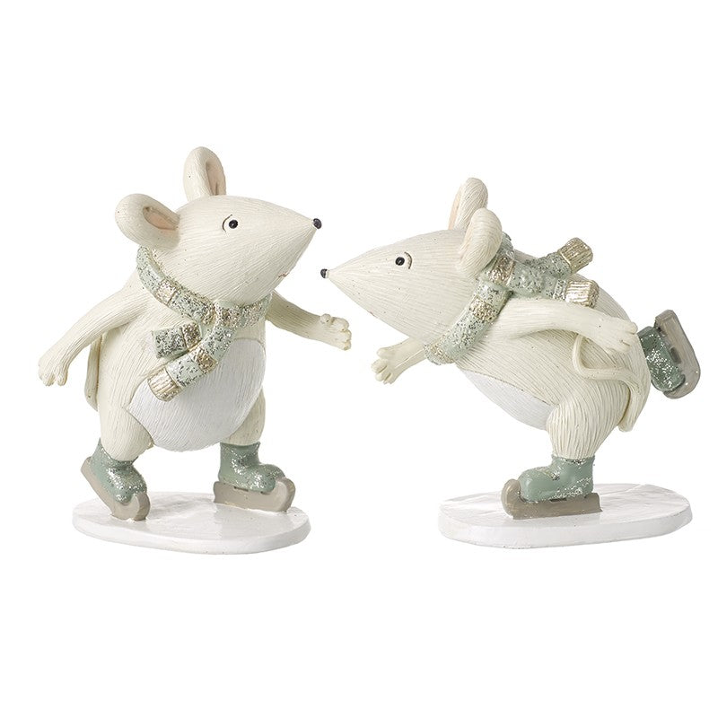 Skating Mice Mix  (7x5x9cm)