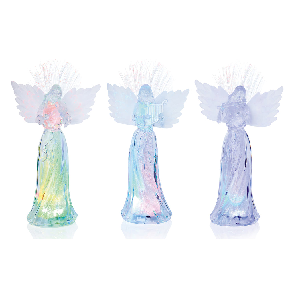 30cm BO Acrylic Col Chg Angel