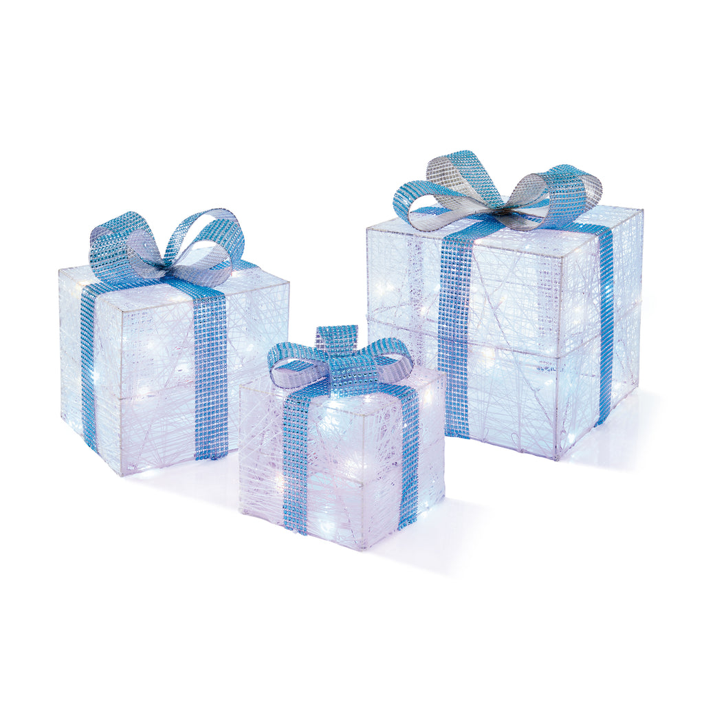 3pc BO White Cotton Parcels