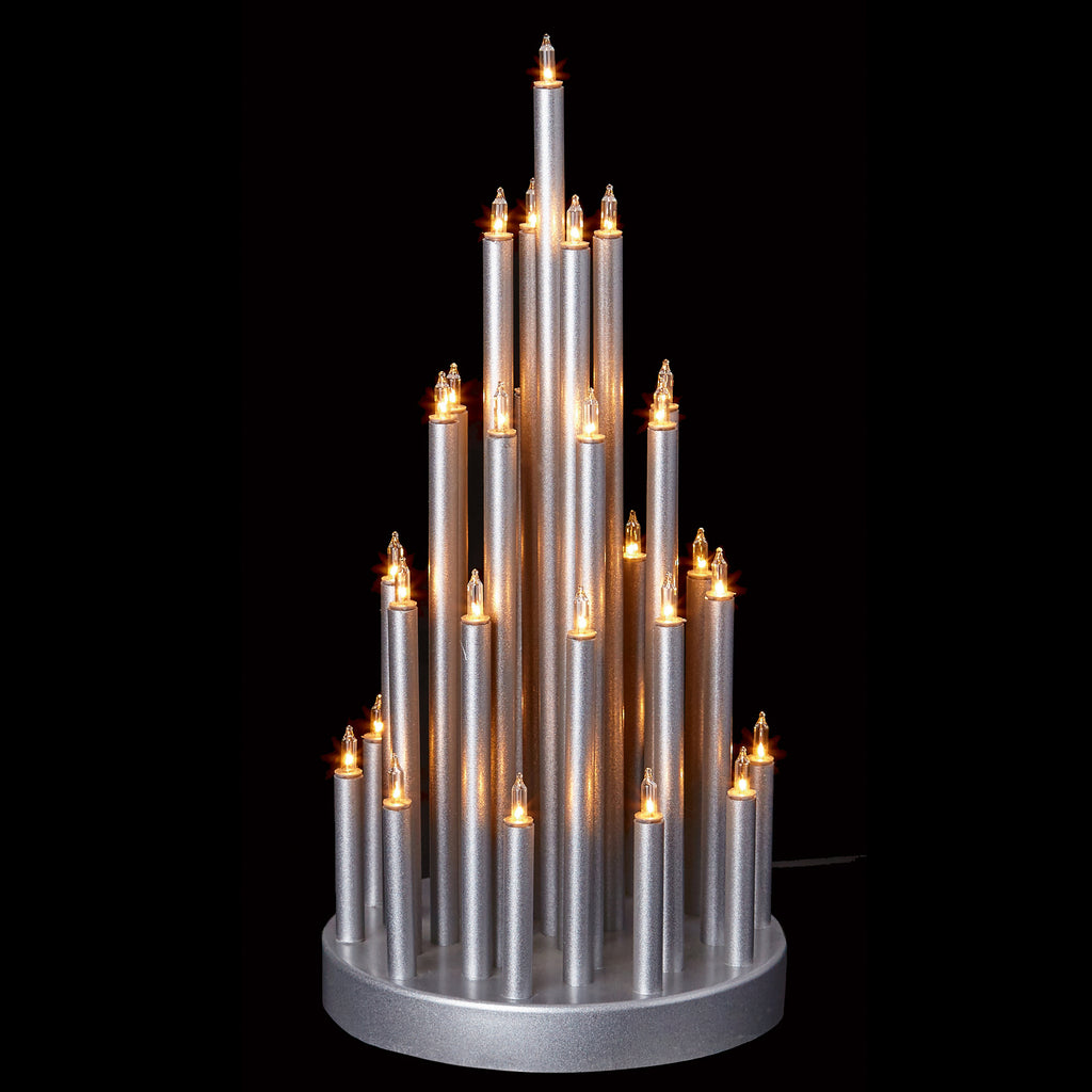 34cm - 33L Silver Candlebridge