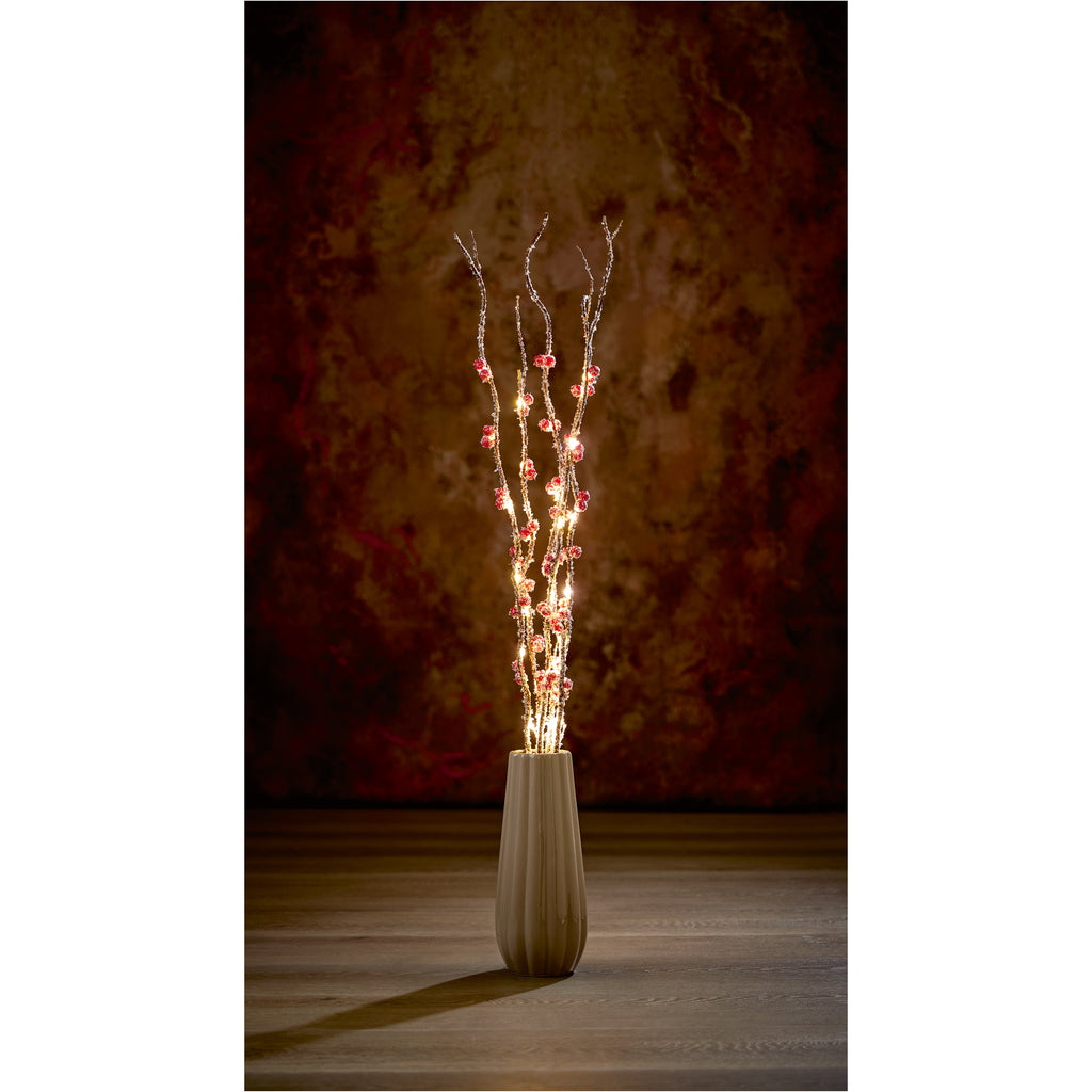 1M Natural Twig with Red
