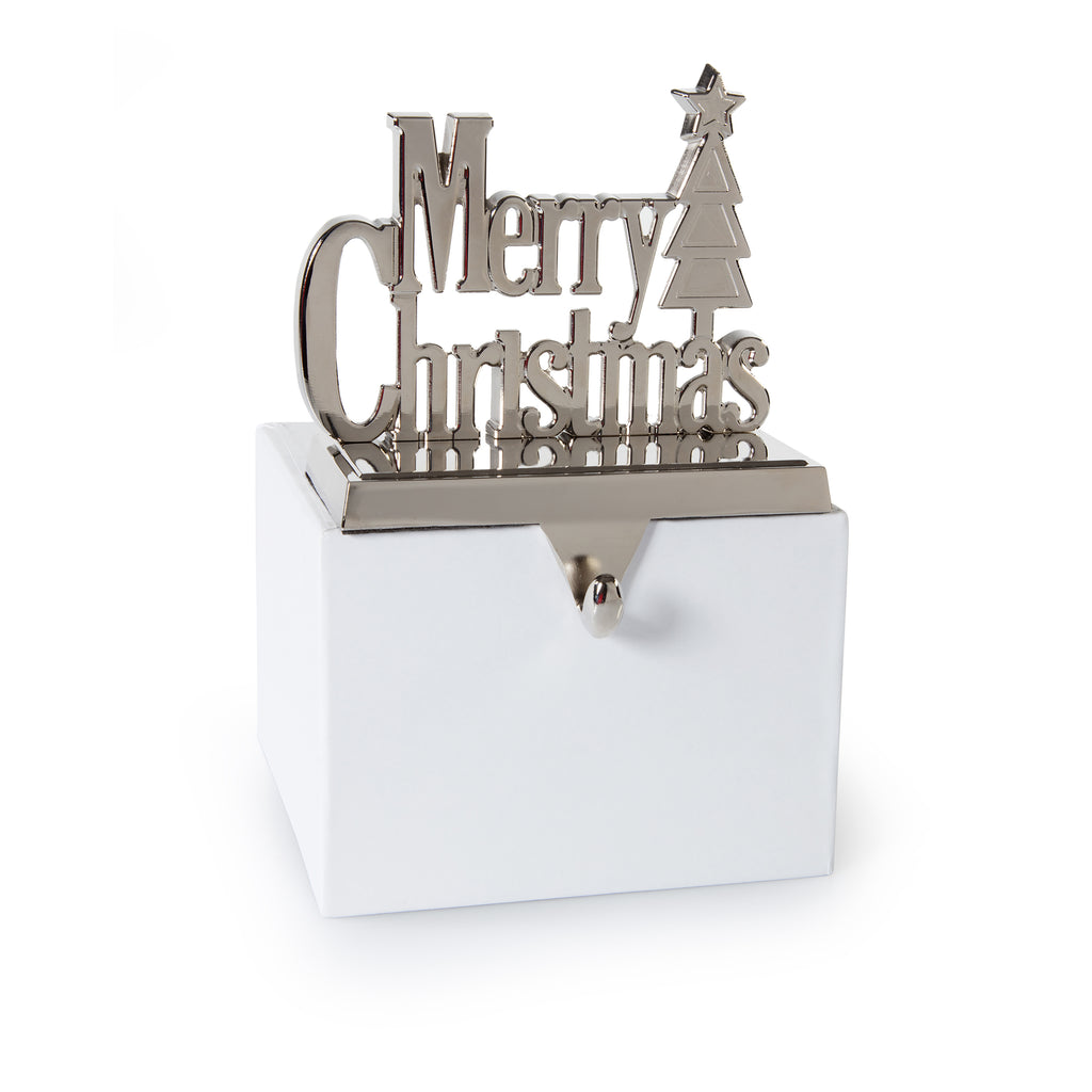 13.5cm Silver MERRY CHRISTMAS