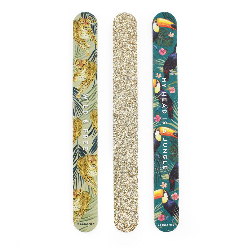 Nails Before Males - Be Wild Set of 3 Nail Files - LEGAMI
