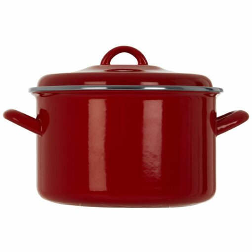 Porter Casserole Dish Red With Lid