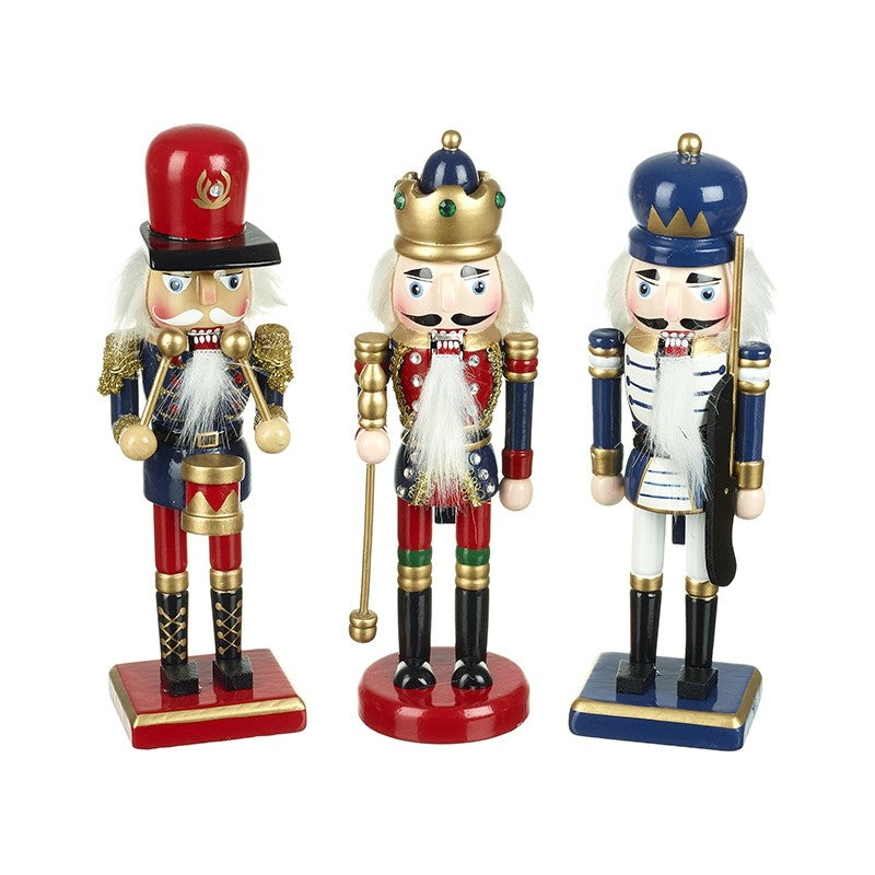 Standing Soldier Nutcracker Mix  (H20cm)
