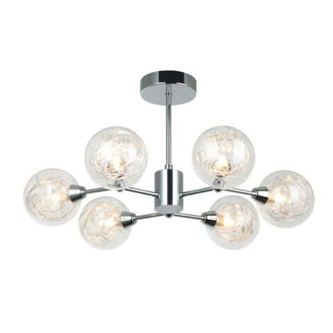 6L MORLEY PENDANT RANGE (Polished Chrome Finish)