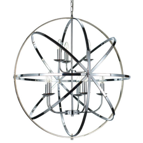 8L BESCA PENDANT IN ANTIQUE BRASS FINISH