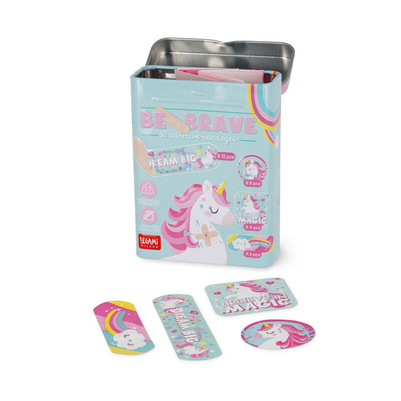 30 Printed Plasters - Be Brave