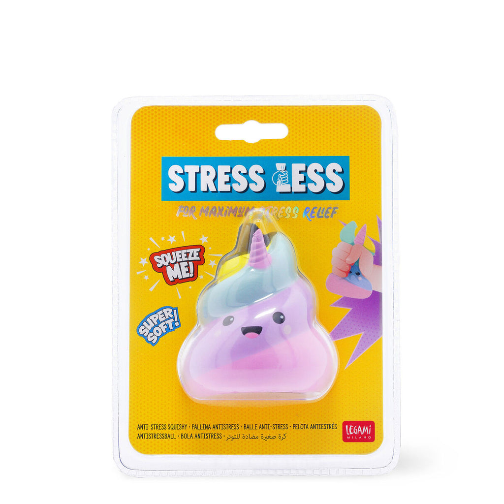 Stress Less Poo-themed Anti-Stress Ball - LEGAMI