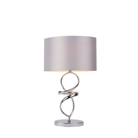 OLIVIA TABLE LAMP CHROME