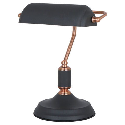 EXECUTIVE DESK LAMP (Black & Copper Finish)