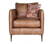 Warren Leather Chair Napoli Tan