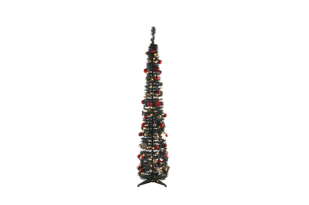 180CM GREEN POP-UP TREE 100WW  LEDS (Width: 0.381m Depth: 0.1842m Height: 0.387m)