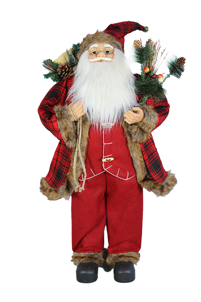 90CM RED STANDING SANTA
