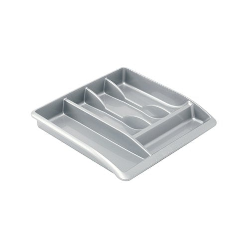 Addis Cutlery Tray Metallic Grey