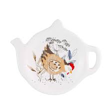 P&K Country Hens Teabag Holder