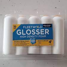 Fleetwood Glosser High Density Foam -  4`` - 10PK