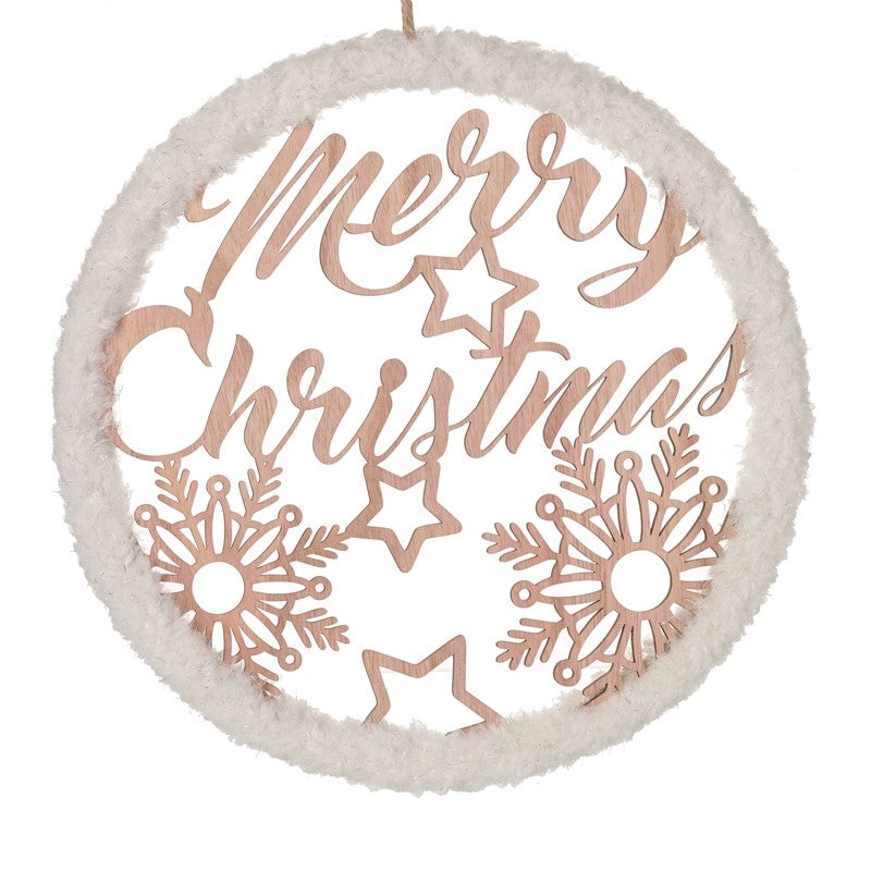 Merry Christmas Cut Out (31x31x0.5cm)