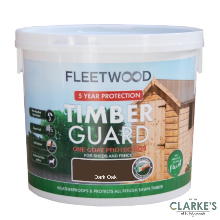 Fleetwood - Timber Guard Dark Oak - 5 Litre