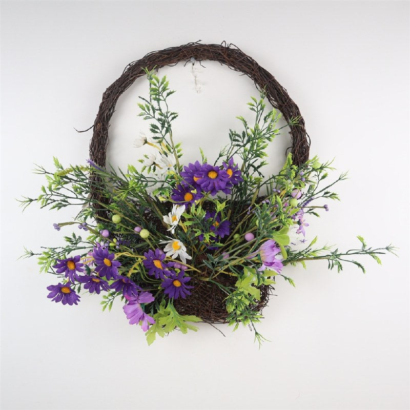 16 Mixed Daisy Basket