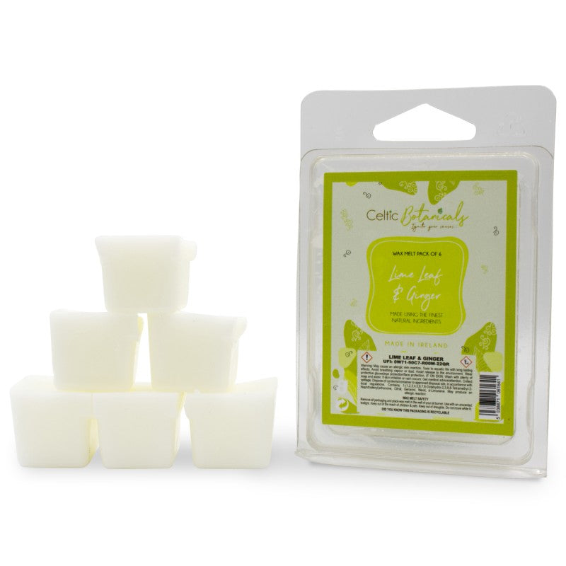 LIME LEAF & GINGER WAX MELT